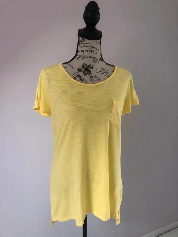 💛 Yellow T-shirt – Kiabi – Size XL – Very good condition – photo 7